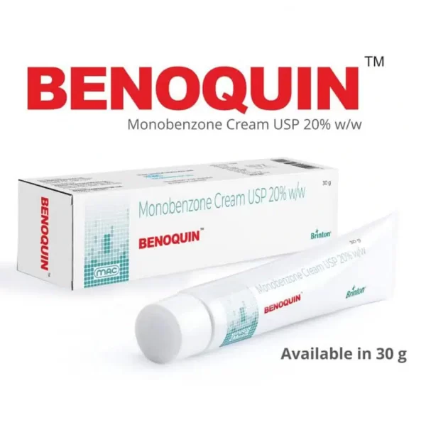 Benoquin Monobenzone Cream 20% - The World's Best Online Tretinoin Store